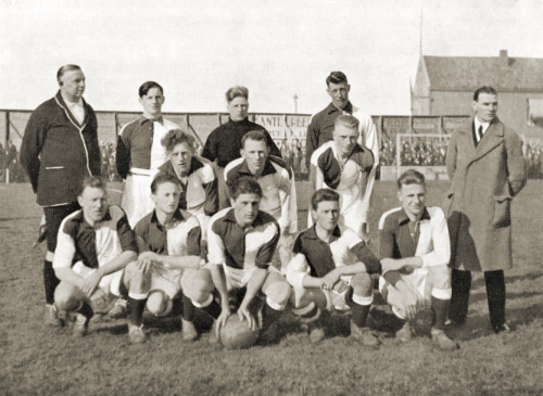 Het elftal van ZFC in 1931