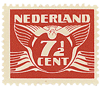 postzegel gedrukt door Joh. Enschede & Zn in offset